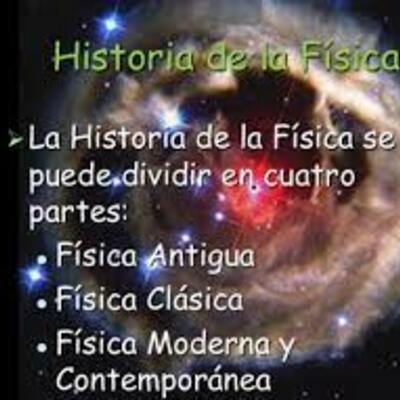 Timeline: Etapas de la Fisica