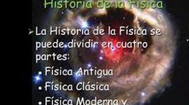 Timeline: Etapas de la Fisica