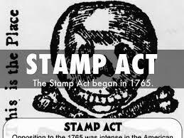 Lo "Stamp Act"