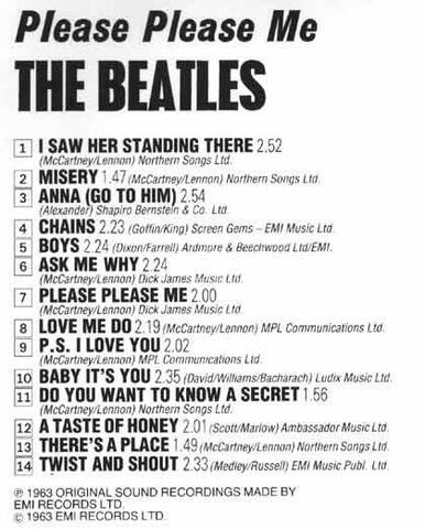 "Please Please Me" is released
