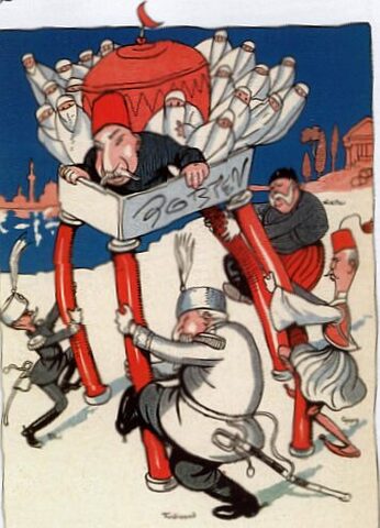 Balkan attacked Turkey