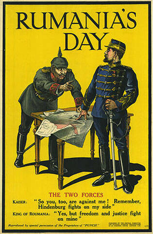 Romania joined Allies