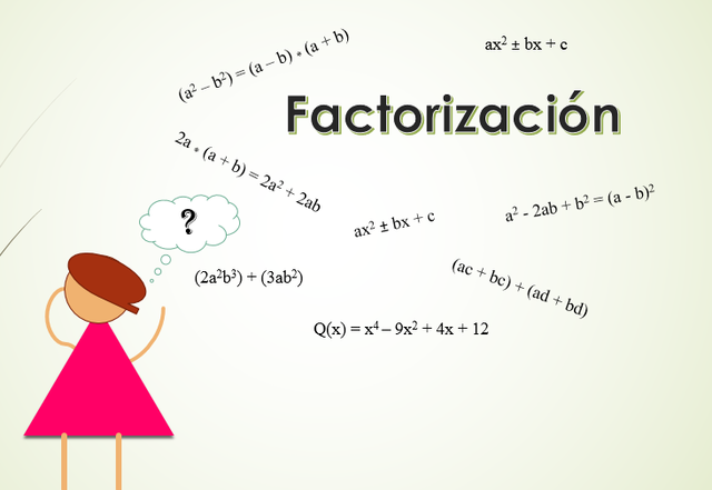 Inicio de la factorización.