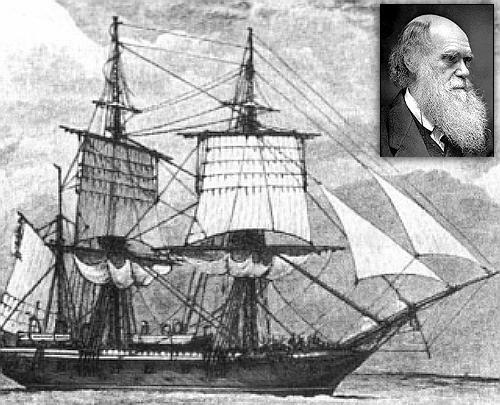 El viaje del Beagle .