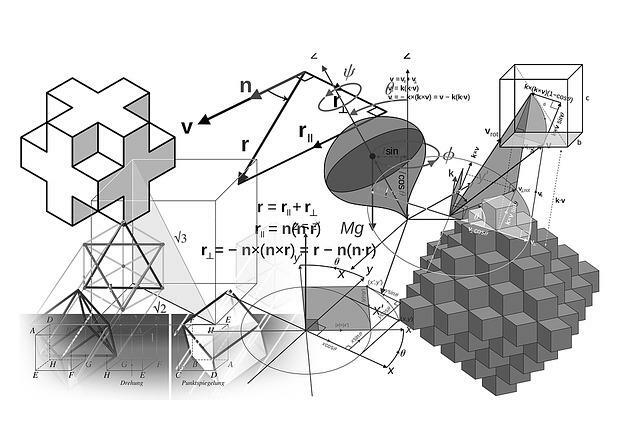 Estudios en la geometría.