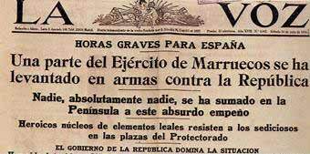 Alçament militar a Melilla