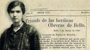 Huelga de obreras en Fabricato