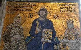 Mosaico de Jesús Santa Sofia Estambul