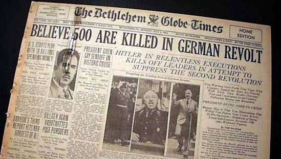 “Night of the Long Knives” in Germany