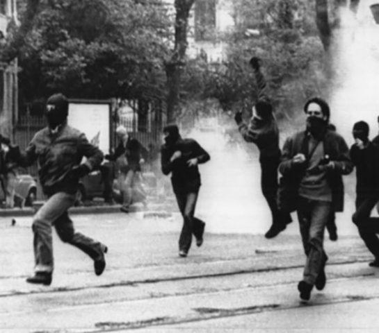 Sparatorie in Piazza del Re a Burgas