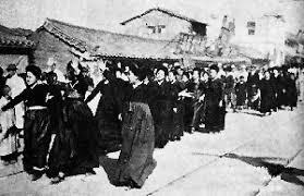 Japanese control over Korea