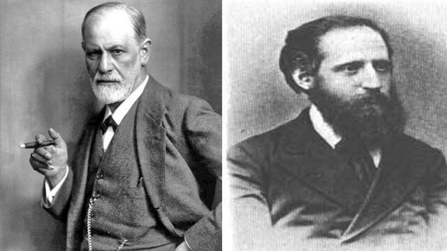 Sigmund Freud (1856-1939) y Joseph Breue. (1842-1925)