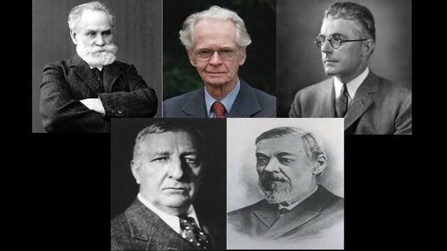 Autores:  Iván Pávlov , Skinner, Watson,  William McDougall y Ivan Sechenov.