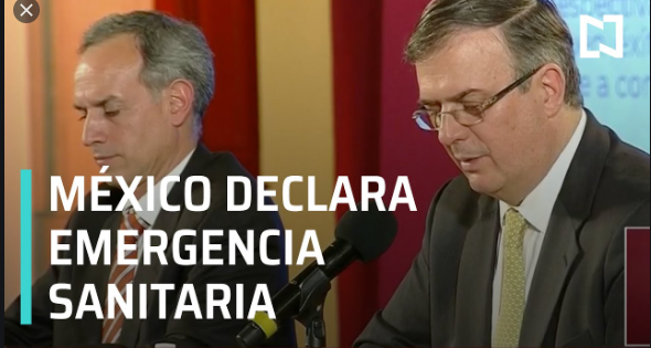 México se declara en emergencia sanitaria