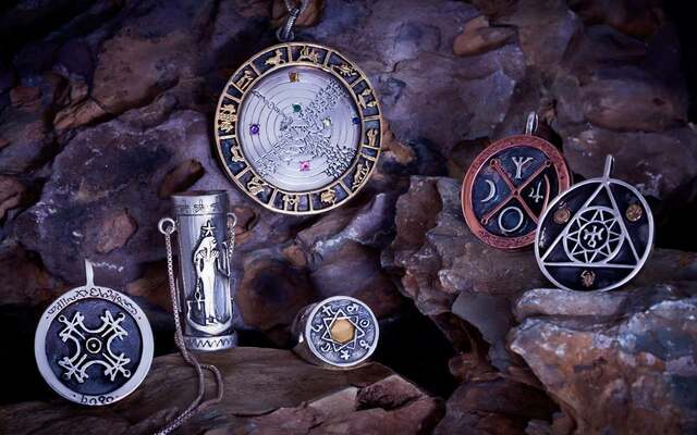 The selling of magical cures and talismans