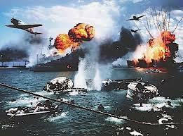 Japan bombs Pearl Harbor