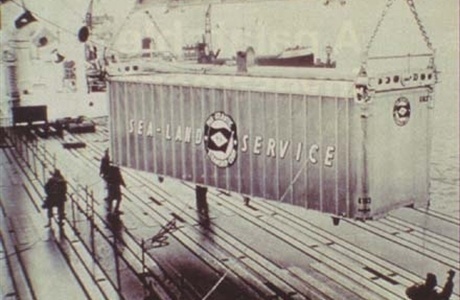 El contenedor marítimo