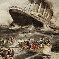 Lusitania sunk