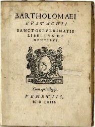 Opúsculo sobre los dientes