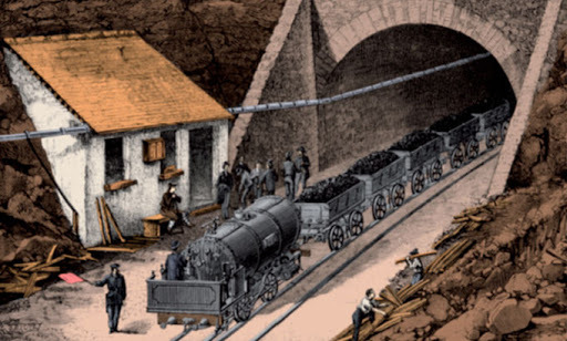 1.ª revolución del carbón y el Hierro(1780-1860).