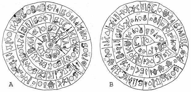 Глиняный диск