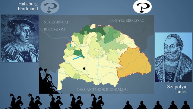 Az ország két részre szakadása