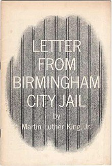 Dr. King’s: “Letter from a Birmingham Jail”