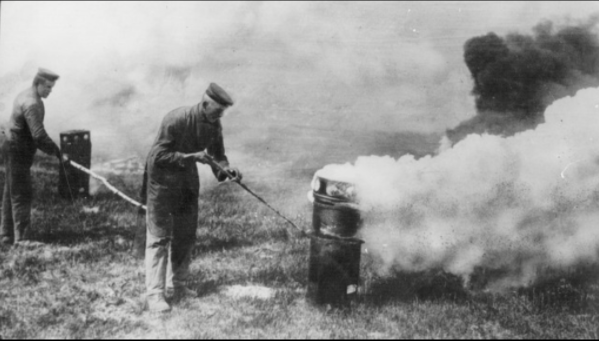 Germany Begins Using Poison Gas