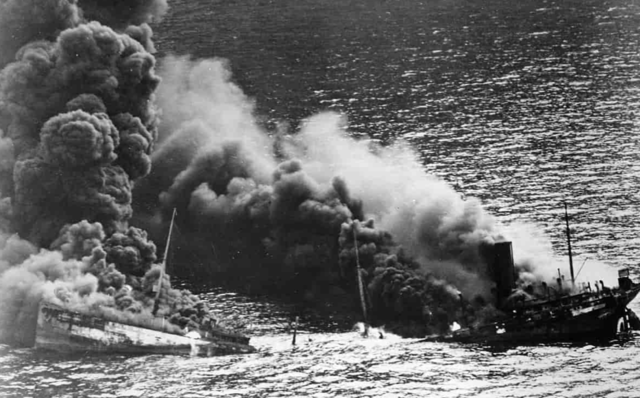 Våpen og forsyninger fra Storbritannia