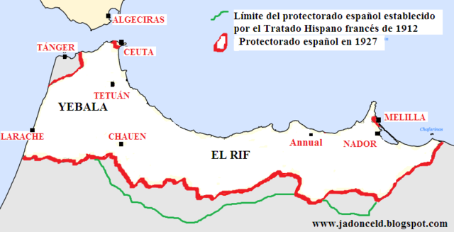 Protectorado de España y Francia sobre Marruecos