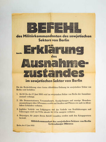 Volksaufstand in der DDR