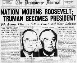 The Death of FDR