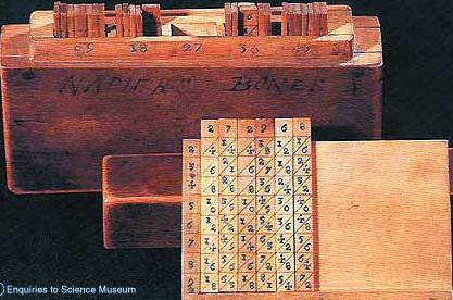 Criação da Primeira Régua de cálculo.