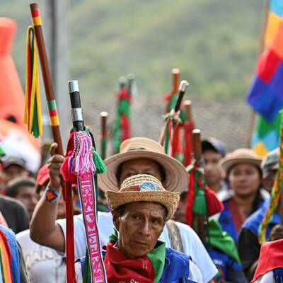 Timeline: EVOLUVION DE LOS DERECHOS Y RECONOCIMIENTO SOCIAL DE LA COMUNIDAD INDIGENE COLOMBIANA.