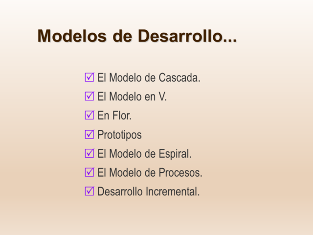 Surgen los desarrollos de modelos relacionados