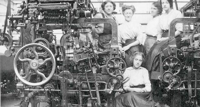 El desarrollo industrial desde la «Gran Guerra»