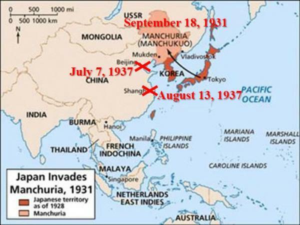 Japan Invades Manchuria