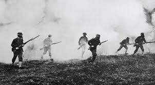 Poison gas is first used by Germany in WWI