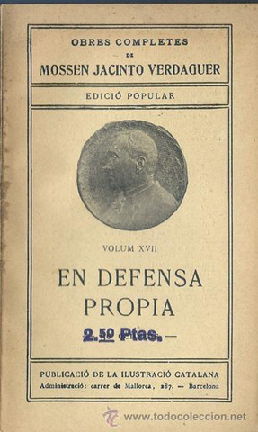 Es publiquen uns articles anomenats "Mossèn Jacinto Verdaguer en defensa propia"