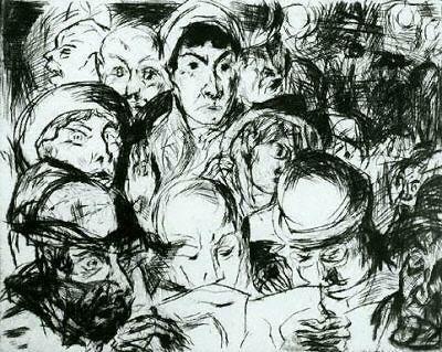 Max Beckmann; Declaración de guerra