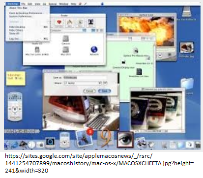 Mac OS X 10.0 “Cheetah”
