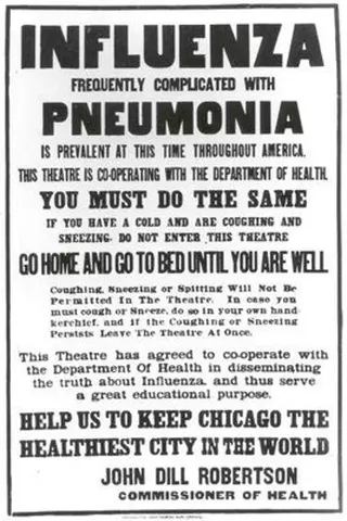 The start of the Spanish Flu