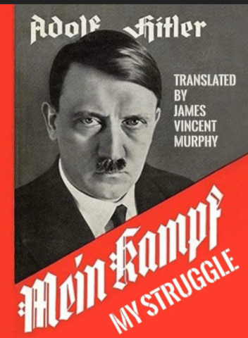 Hitler writes Mein Kampf