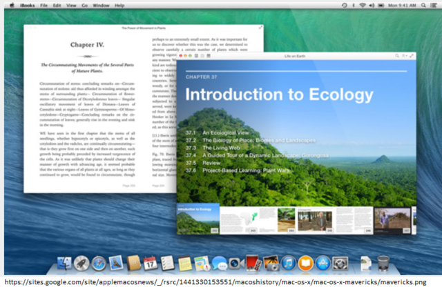 Mac OS X 10.7 “Mavericks”