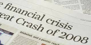 Crisis financiera del 2008.