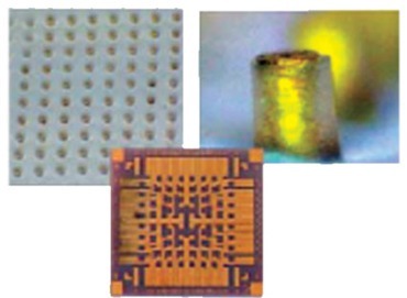 Matriz de sensores biomédicos de electro aguja