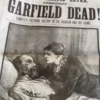 President James A. Garfield is Fatally Shot