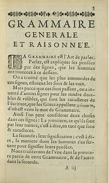 GRAMMAIRE AENERALEE ET