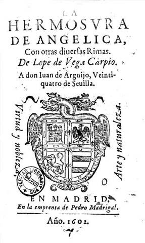 Publicación de "La hermosura de Angélica"