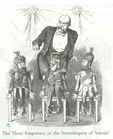 Bismarck reduces Russian threat